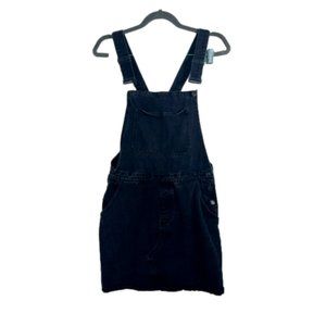 Bluenotes skirtall in black faded denim medium